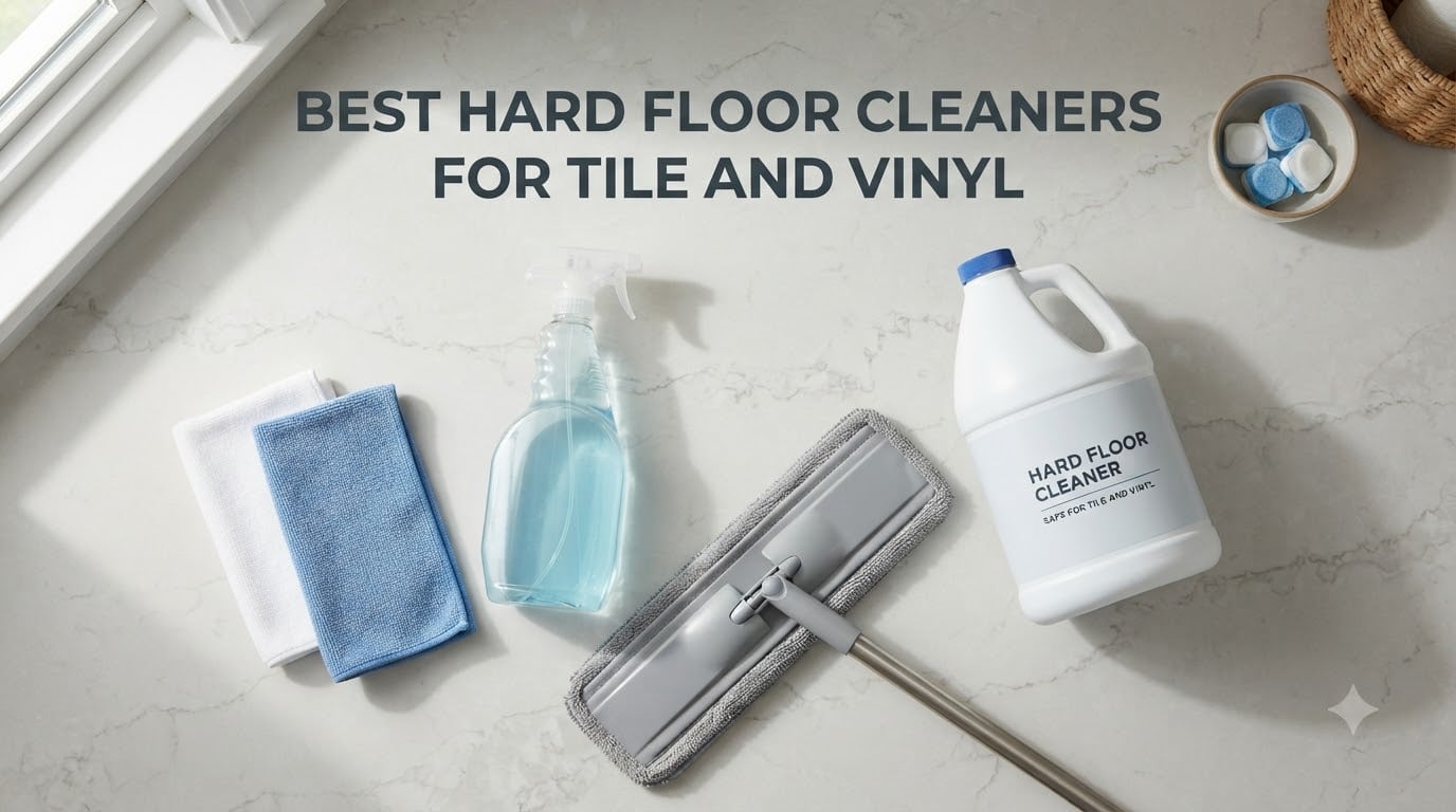 best hard floor cleaners for tile and vinyl