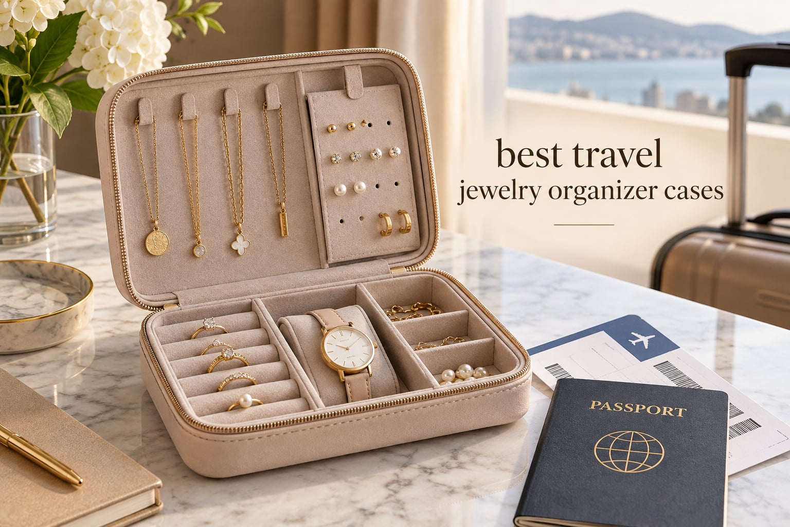 best travel jewelry organizer cases