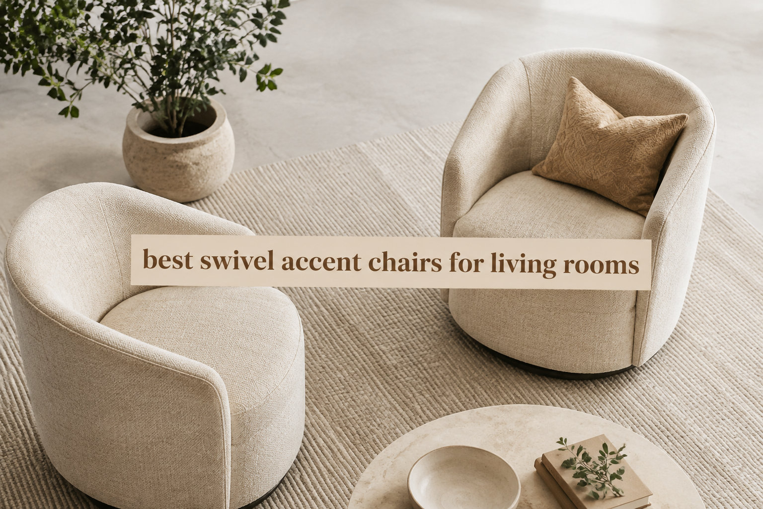 best swivel accent chairs for living rooms