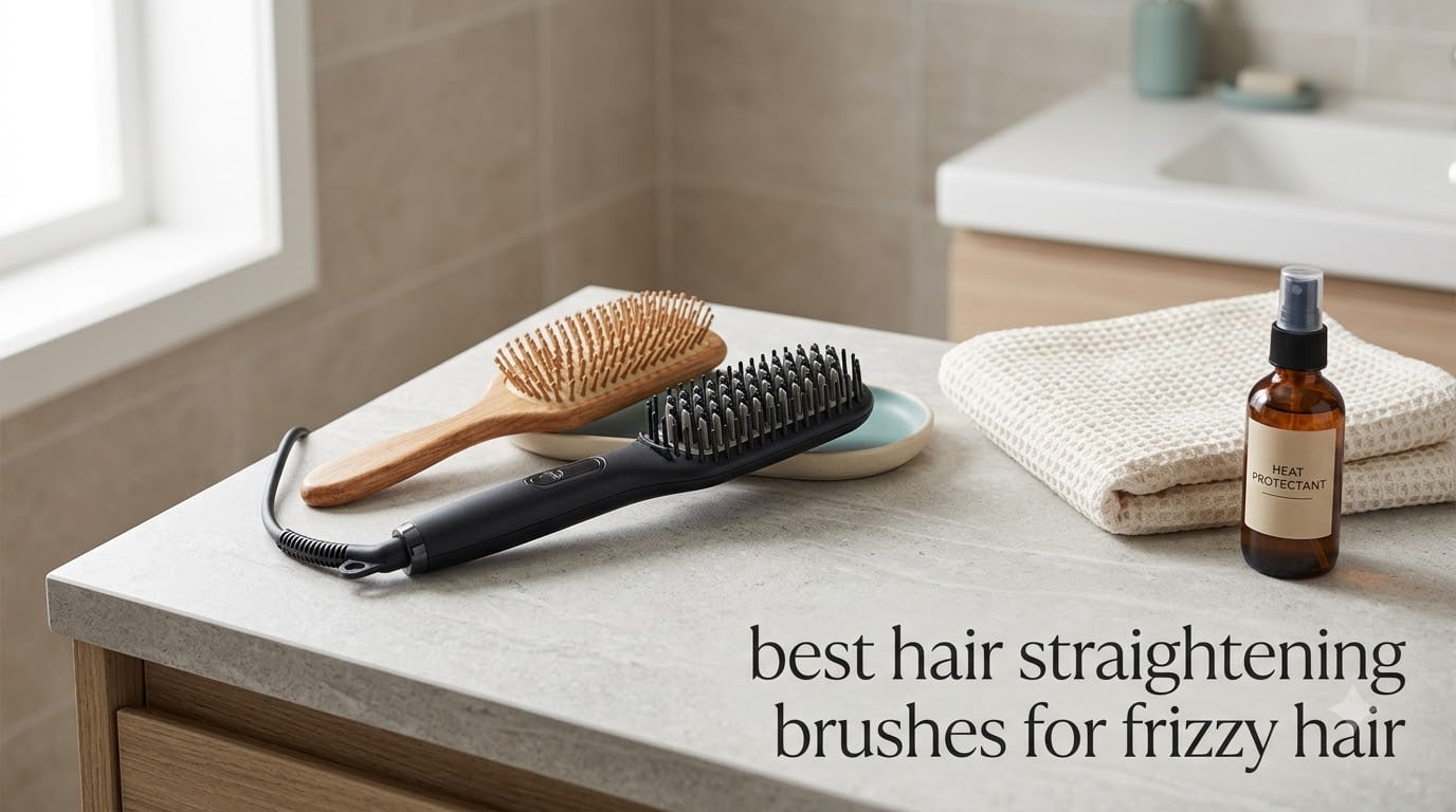 best hair straightening brushes for frizzy hair