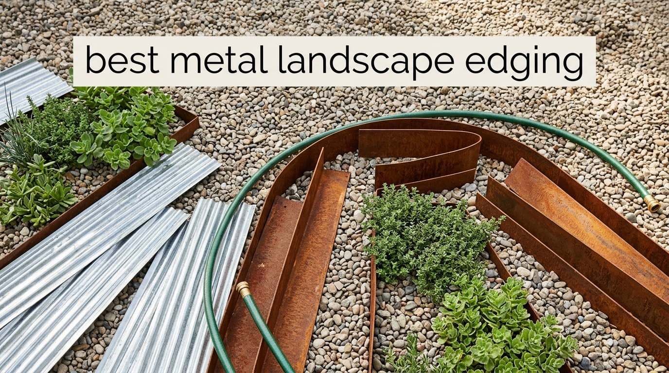 best metal landscape edging