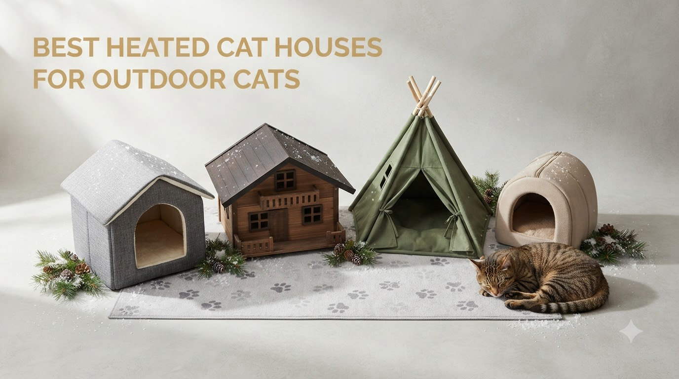 best heated cat houses for outdoor cats