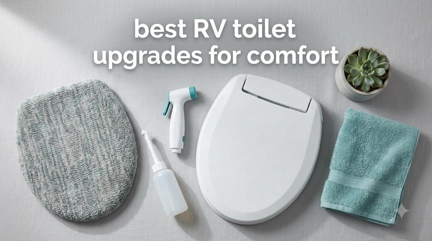 best RV toilet upgrades for comfort