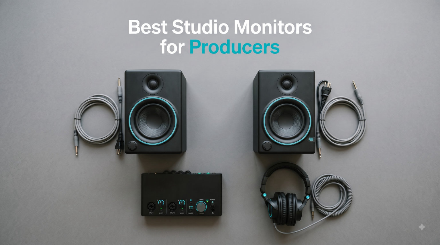 Best Studio Monitors for Producers
