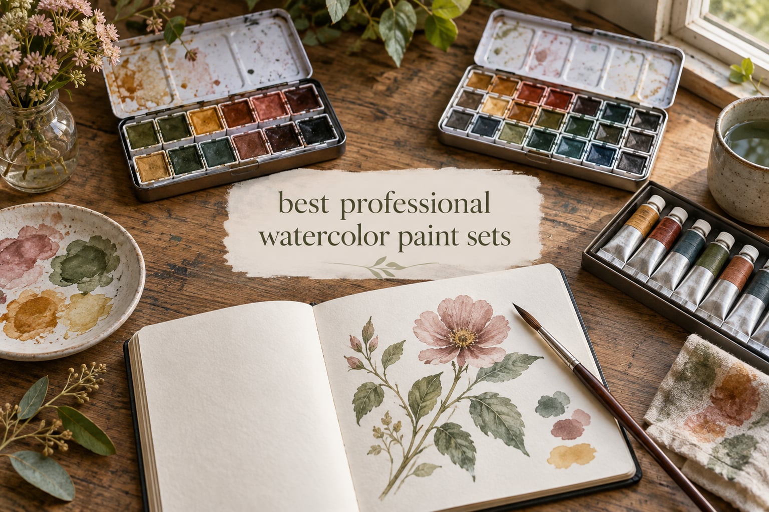 best professional watercolor paint sets