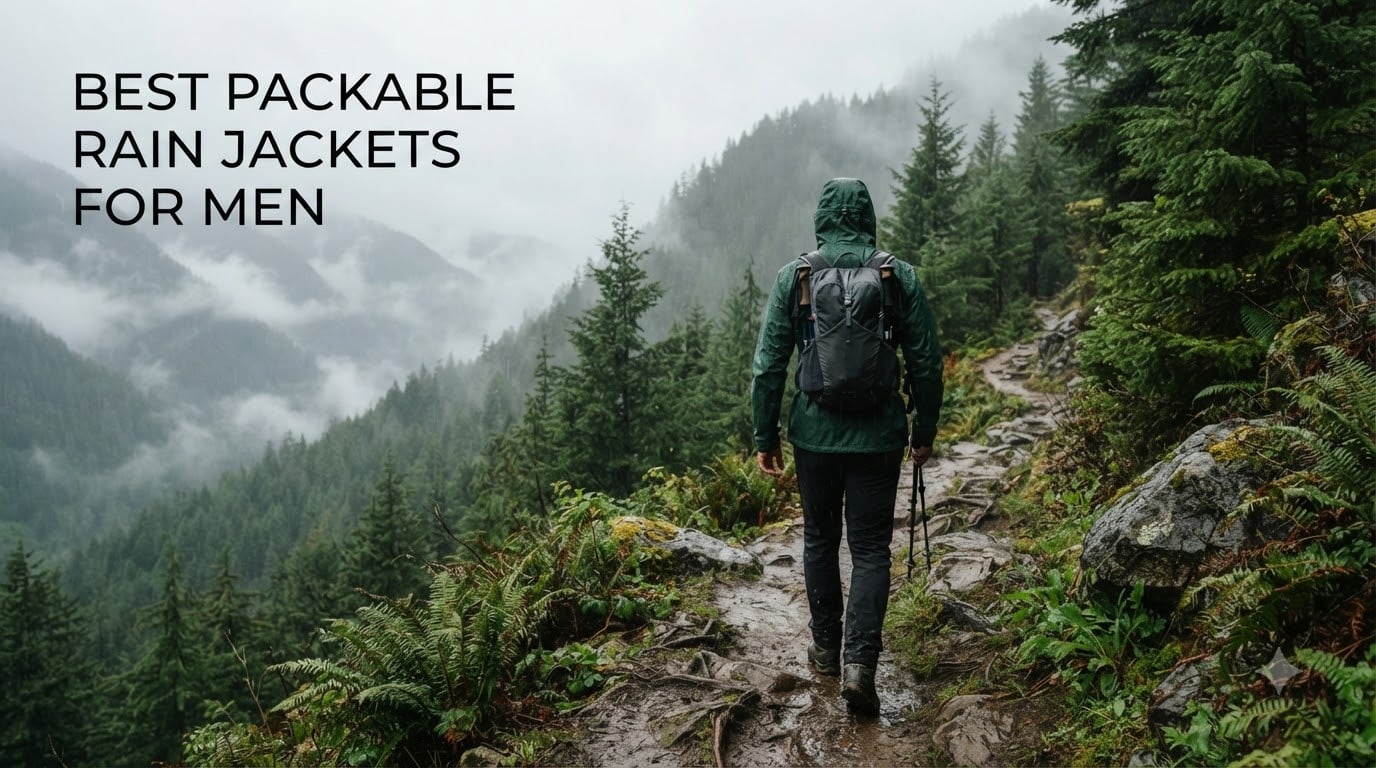best packable rain jackets for men