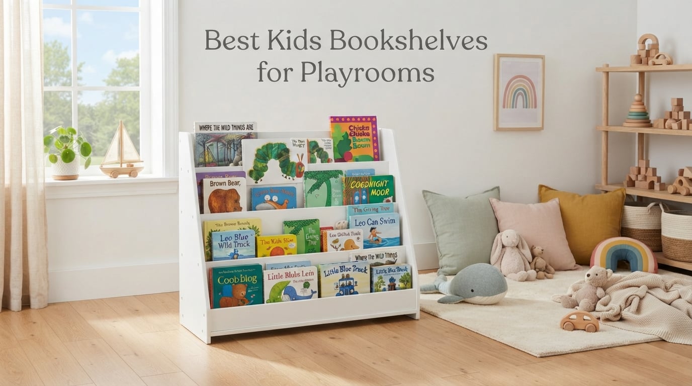 Best Kids Bookshelves for Playrooms