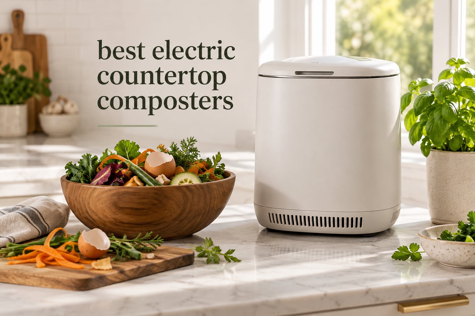 best electric countertop composters