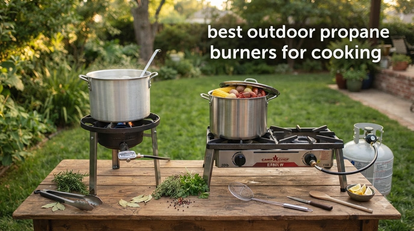 best outdoor propane burners for cooking