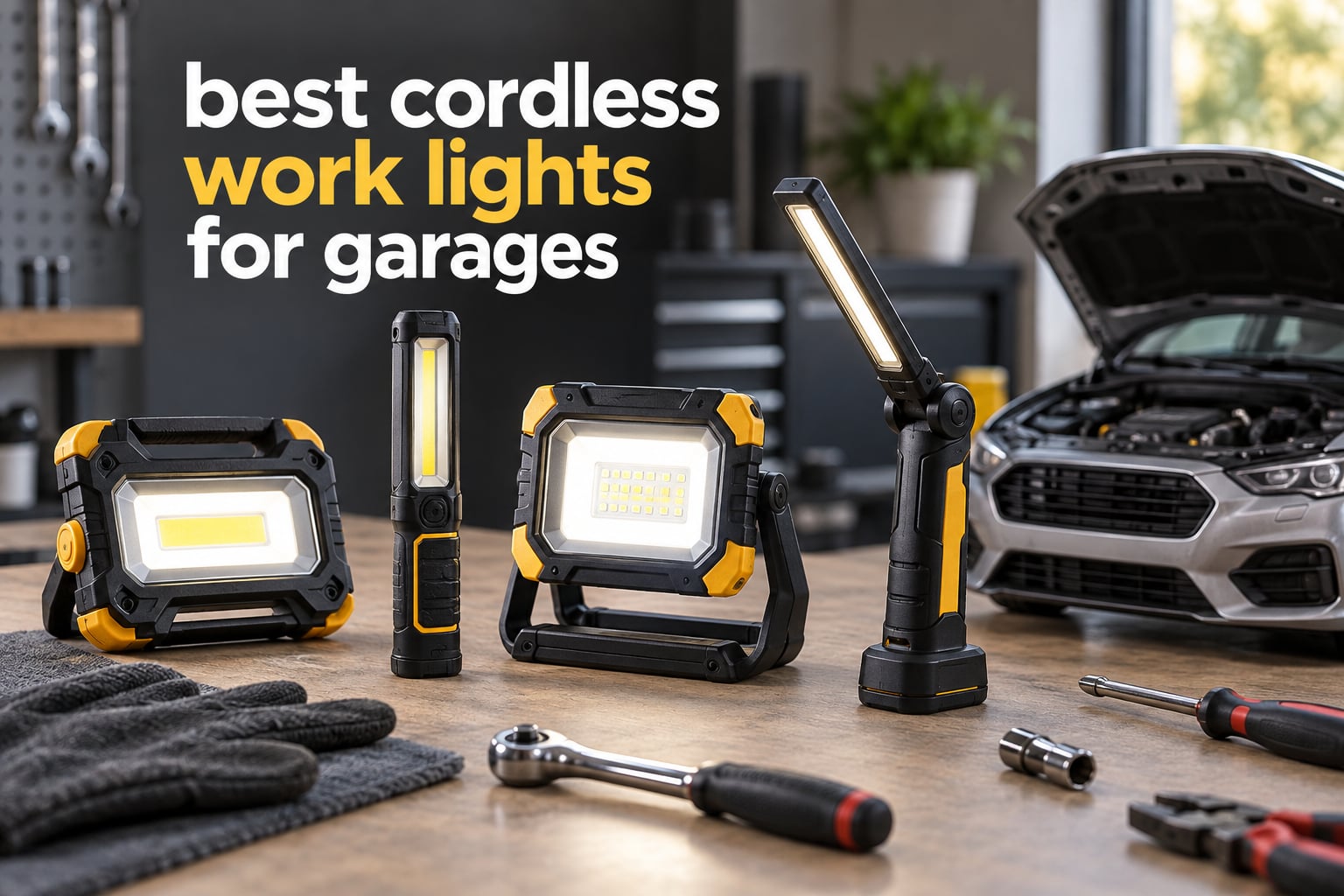 best cordless work lights for garages