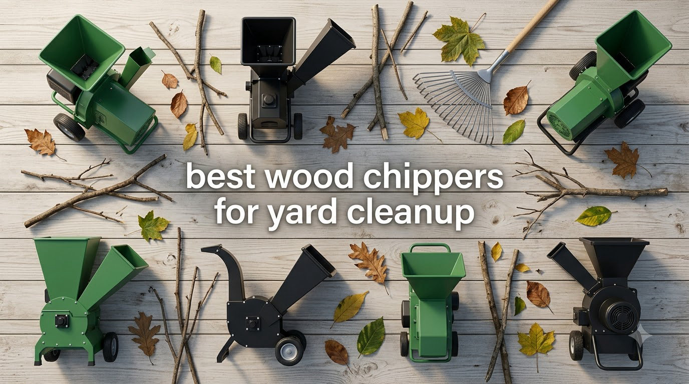 best wood chippers for yard cleanup