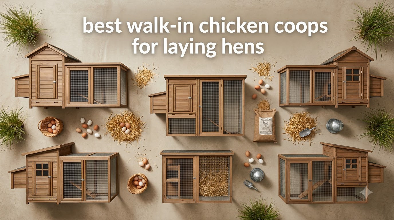 best walk-in chicken coops for laying hens