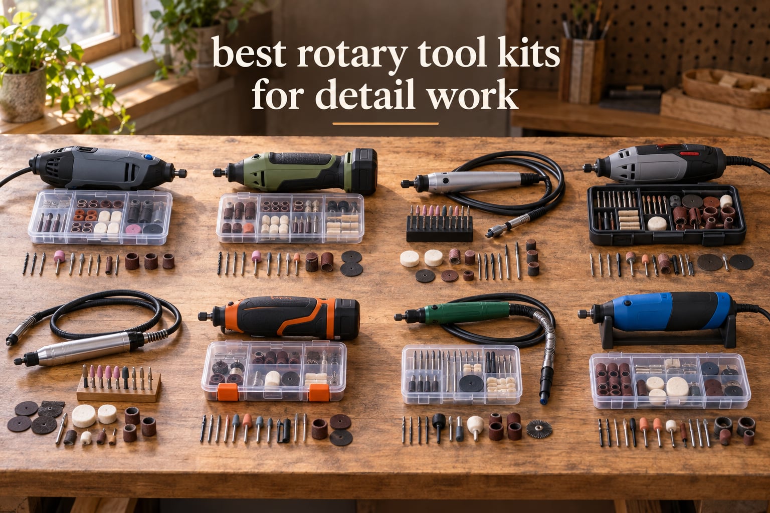 best rotary tool kits for detail work