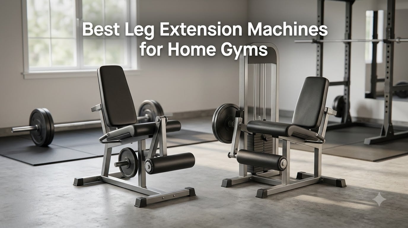 Best Leg Extension Machines for Home Gyms