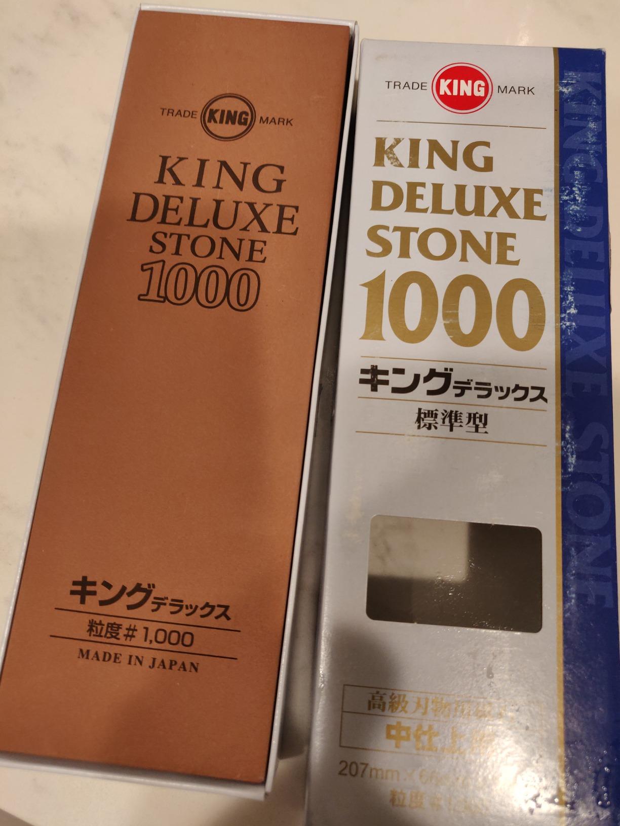 KING Grain Sharpening Stone, #1000, Medium customer photo 1