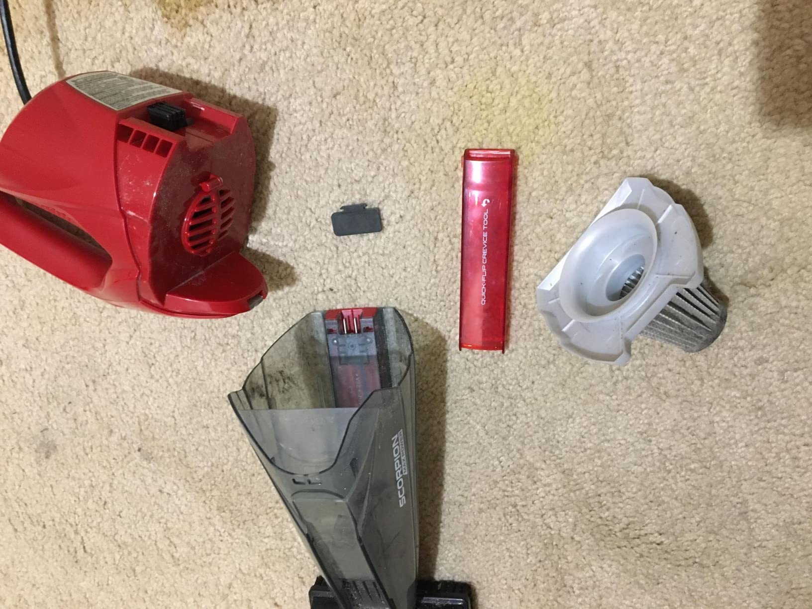 Hoover Dirt Devil Scorpion Plus QuickFlip Handheld Vacuum Cleaner customer photo 2