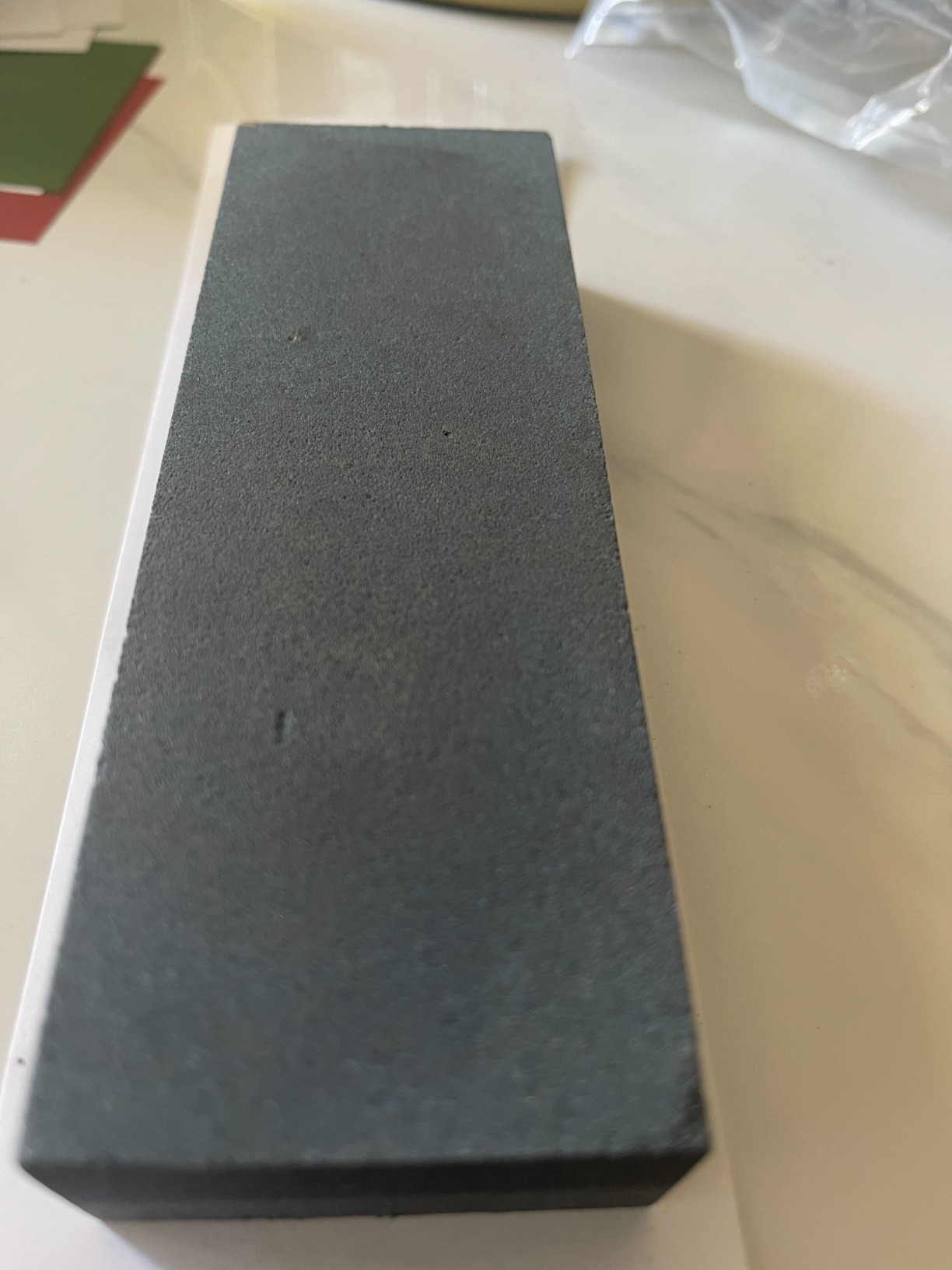 Bora Knife Sharpening Stone 6 Inch, Aluminum Oxide, Coarse/Fine Grit customer photo 2