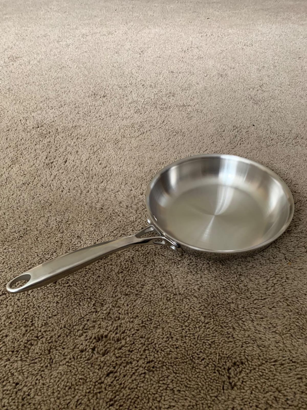 Cooks Standard Multi-Ply Clad Stainless Steel 8-inch Frying Pan, Heavy-Duty customer photo 2