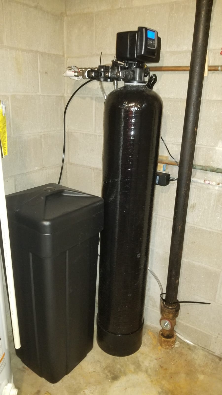 Fleck 5600 SXT Iron Blaster 48,000 Grain Water Softener customer photo 2