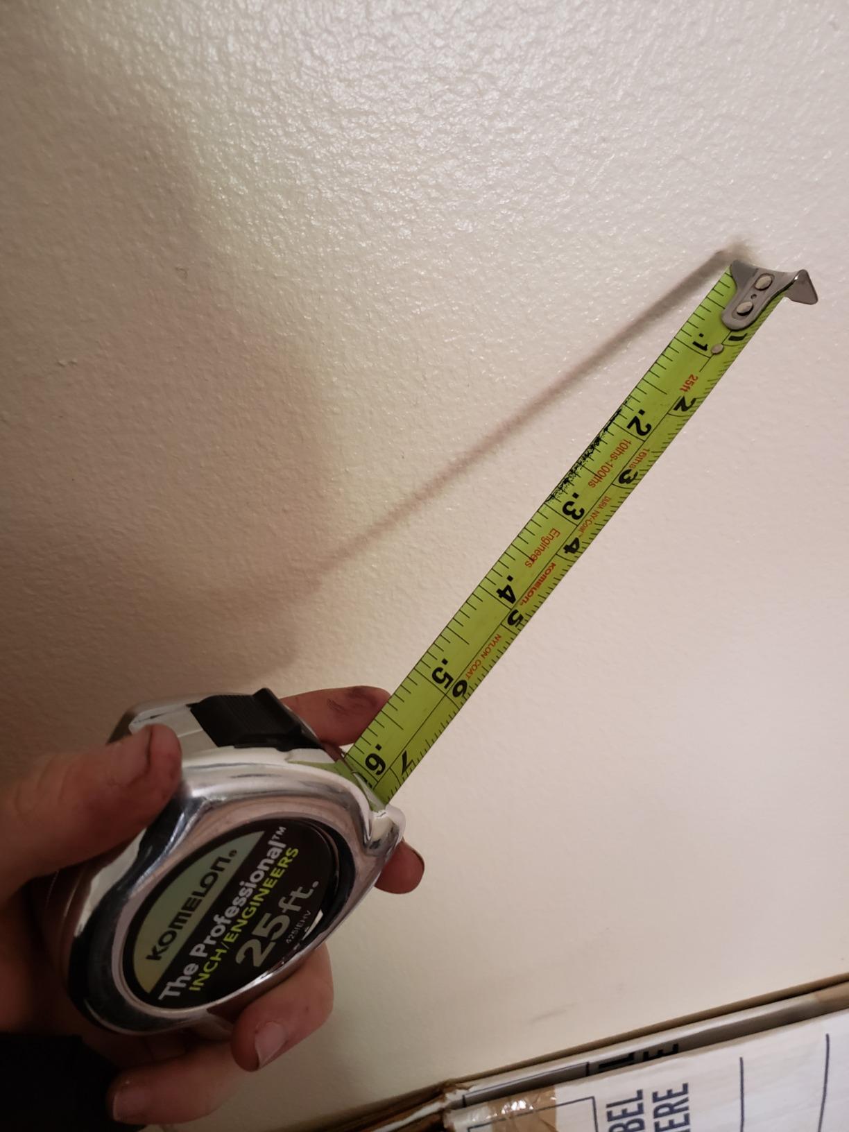 Komelon 433IEHV High-Visibility Professional Tape Measure both Inch and Engineer Scale Printed 33-feet by 1-Inch, Chrome customer photo 2