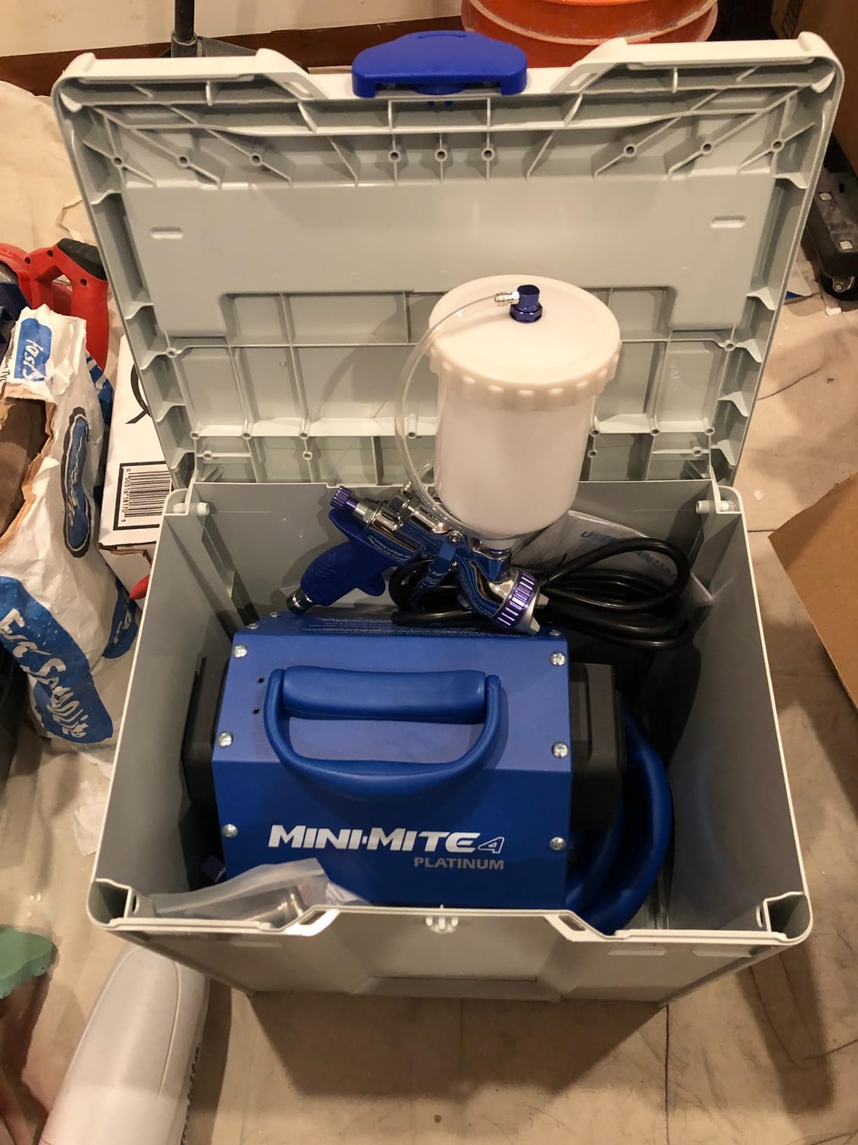 Fuji Spray 2804-T75G Mini-Mite 4 Platinum - T75G Gravity HVLP Spray System customer photo 2