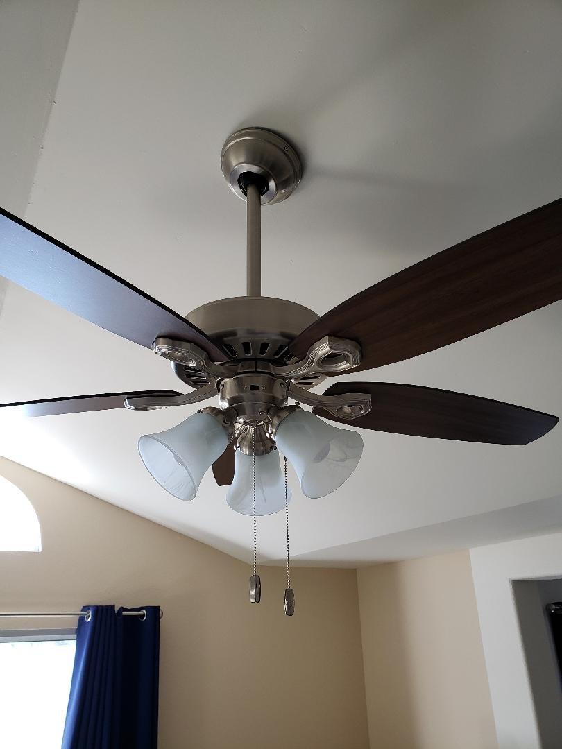 Hunter Builder, Indoor, Ceiling Fan, with LED Lights, 42 inch, New Bronze customer photo 2