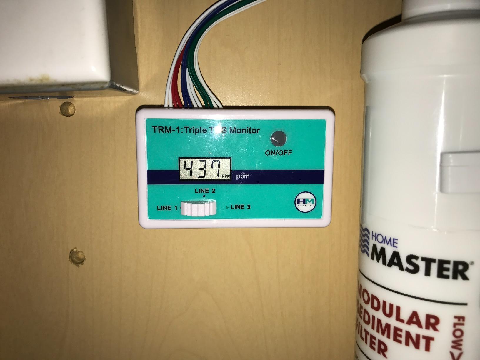 Home Master TMHP HydroPerfection Reverse Osmosis System, 9-stages, Patented 2-pass Alkaline Remineralization, Fast 4.5 Sec Fill Rate, 1:1 Waste Ratio, UV Sterilizer 99.9% EPA 97952AZ1, Iron Prefilter customer photo 2