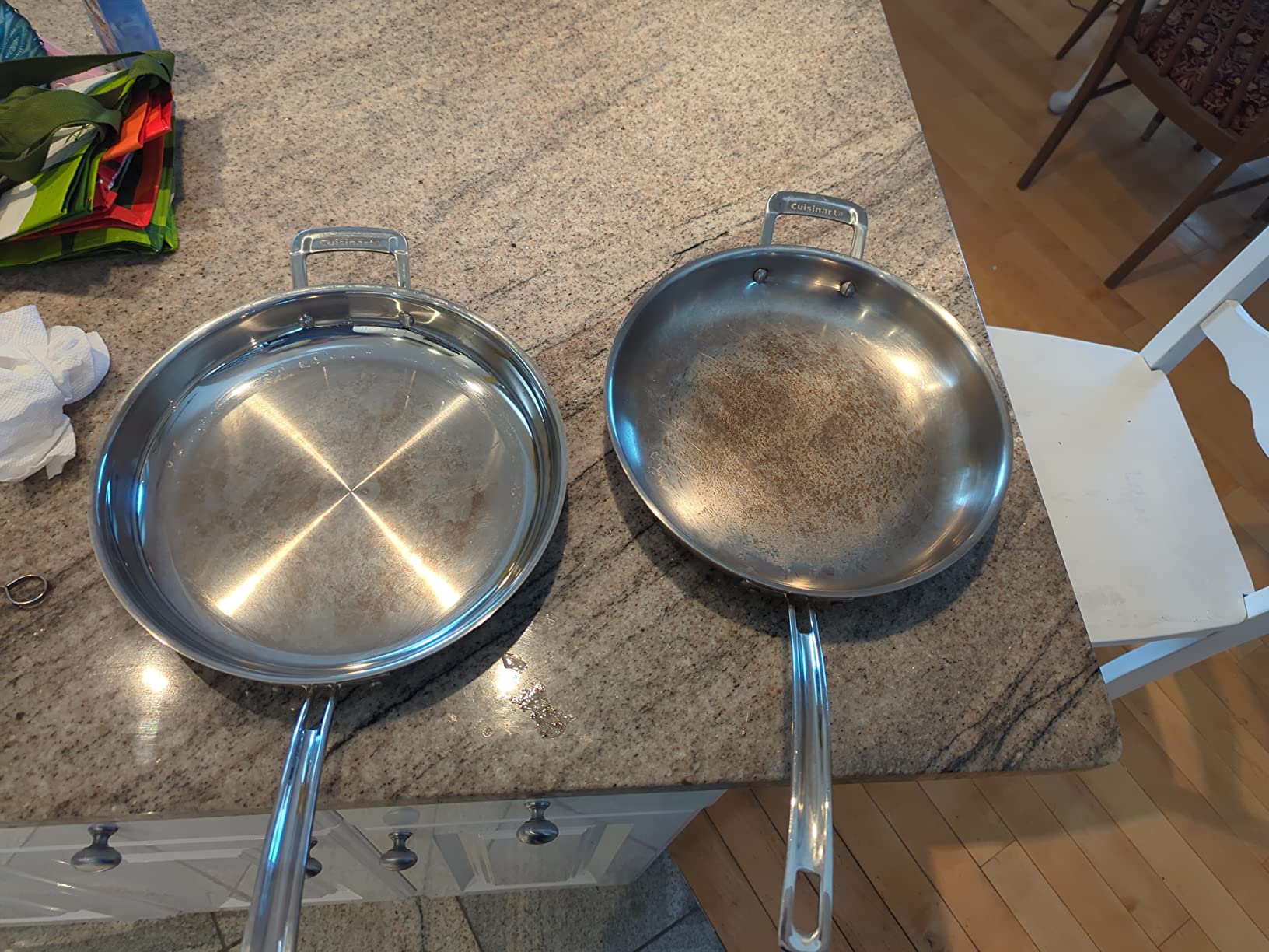 Cuisinart Professional Stainless Skillet with Helper, 12-Inch customer photo 2