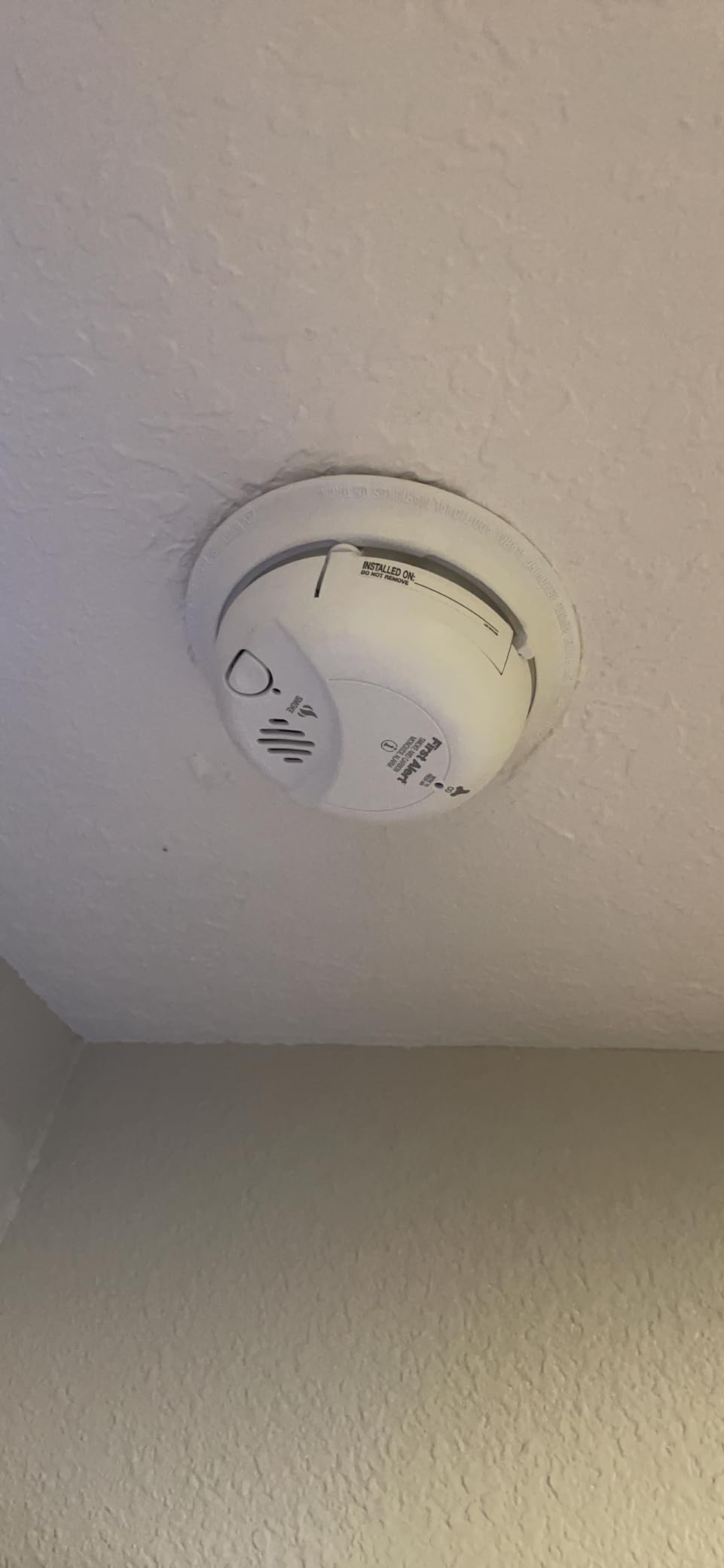 FIRST ALERT BRK SC9120FF Hardwired Smoke and Carbon Monoxide (CO) Detector with Battery Backup, 1 pack , White customer photo 1