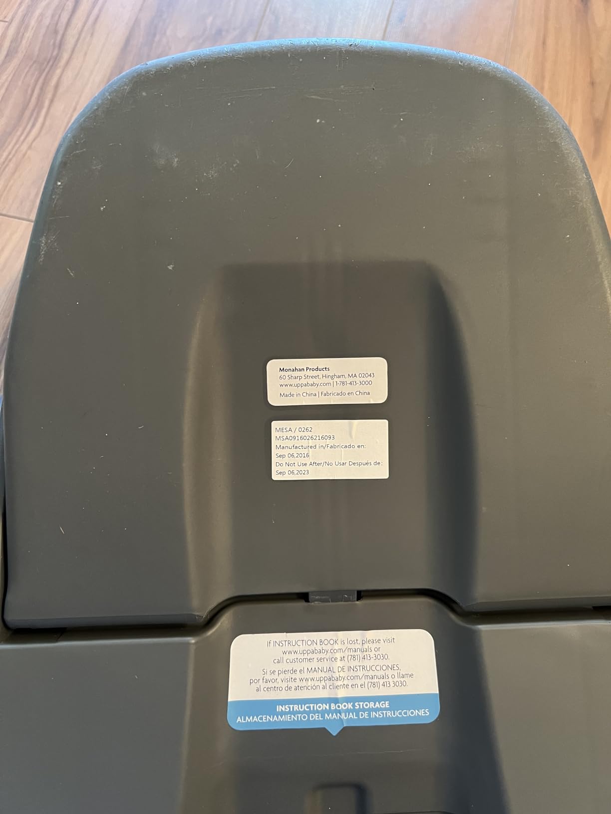 UPPAbaby Extra Mesa Car Seat Base - Fits Mesa, V2 & V3 Infant Car Seats customer photo 2