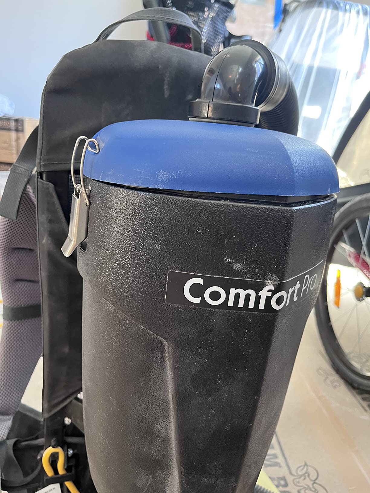 Powr-Flite Comfort Pro Backpack Vacuum Commercial, 6-Quart Canister, BP6S customer photo 1