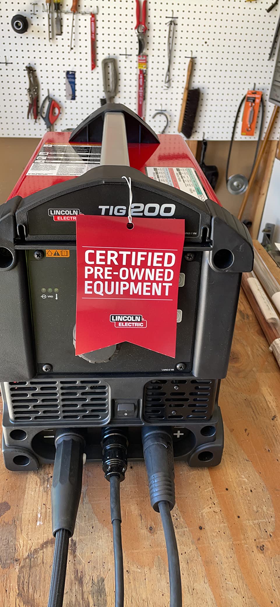 Lincoln Electric Square Wave TIG 200 TIG Welder K5126-1 customer photo 2