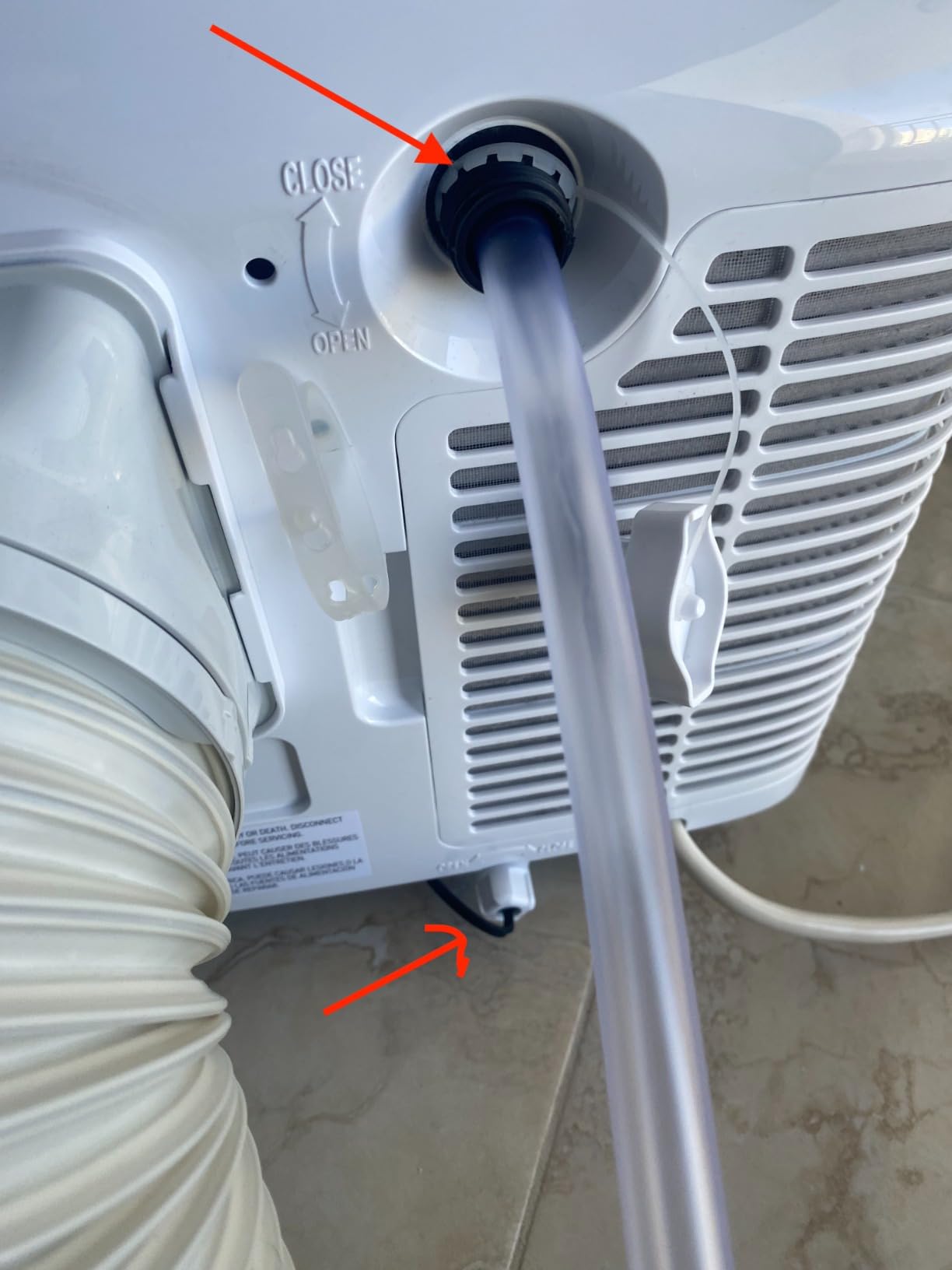 BLACK+DECKER Portable Air Conditioner, 10,000 BTU, BPACT10WT, White customer photo 1