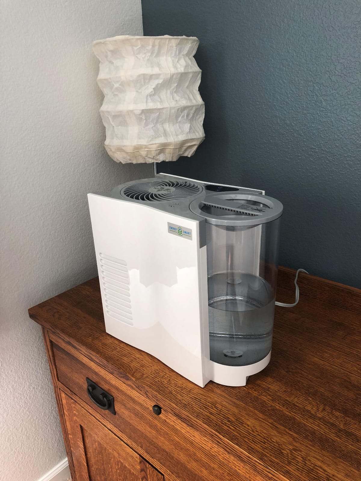 Vornado EVDC500 Energy Smart Evaporative Humidifier with 2 Gallon Dual Tank Capacity, LED Display, Automatic Shut-off, Electronic Humidistat, 4 Fan Speeds for Large Rooms up to 1000 sq ft customer photo 2
