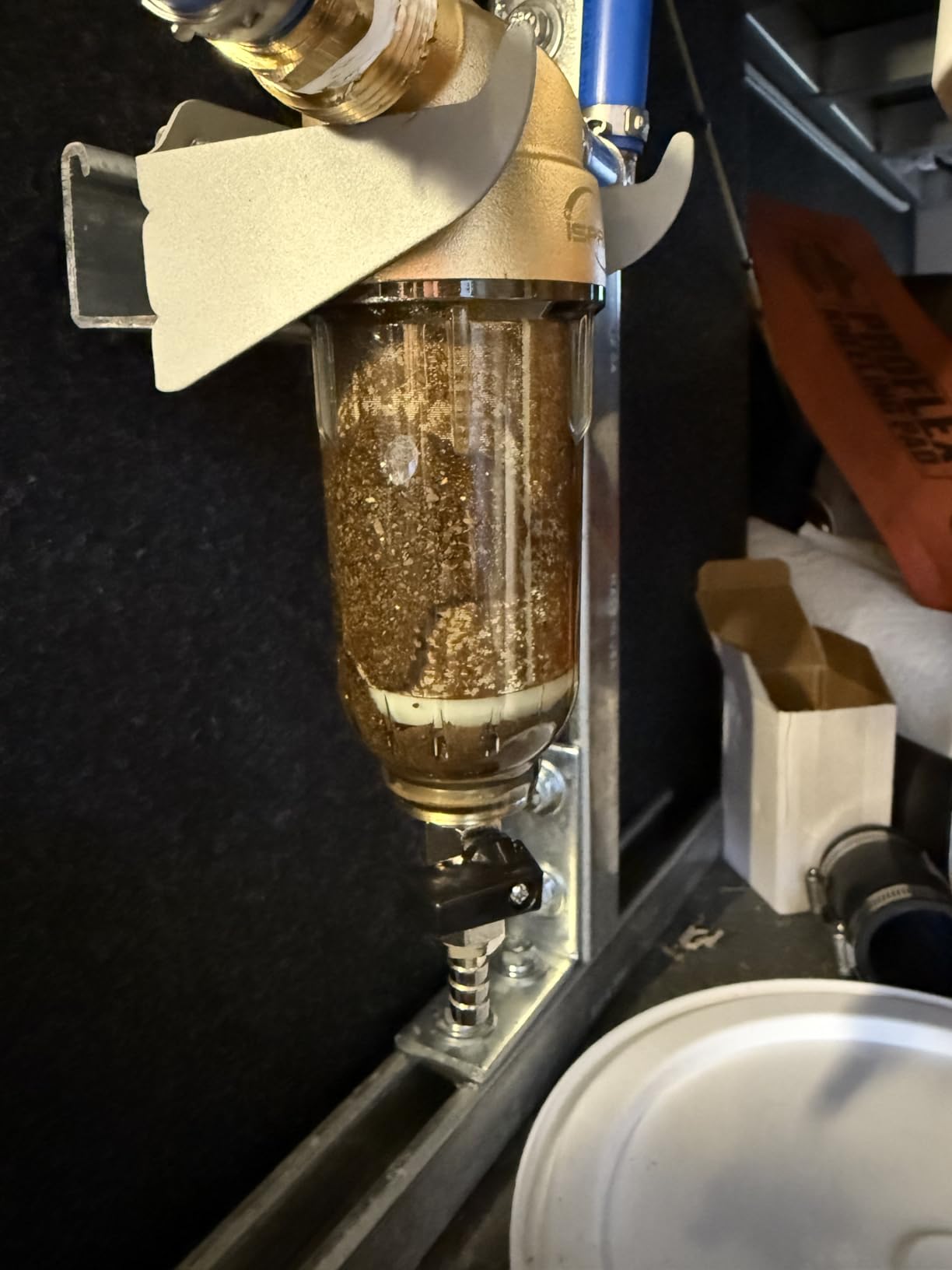 iSpring WSP-50 Spin Down Sediment Filter, Whole House Prefilter, 50 Micron customer photo 1