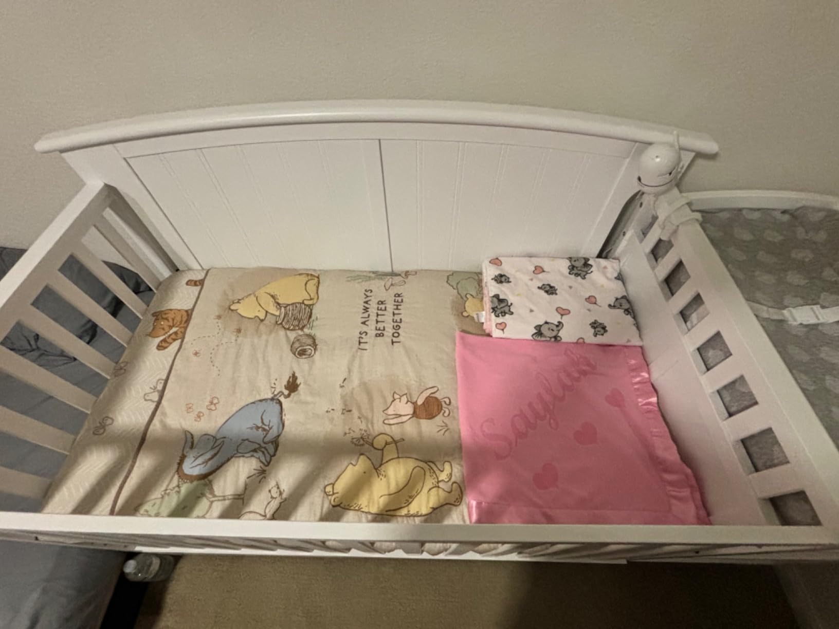 Storkcraft Steveston 5-in-1 Convertible Crib & Changer, White customer photo 1