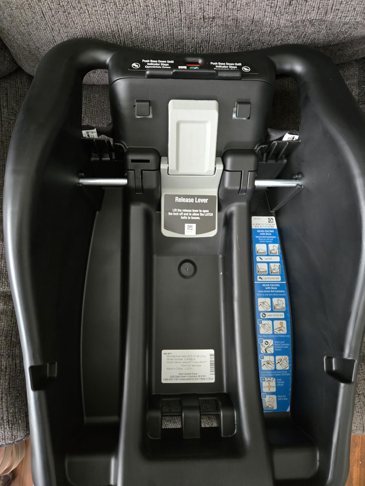 Safety 1st onBoard 35 LT Adjustable Infant Car Seat Base customer photo 1