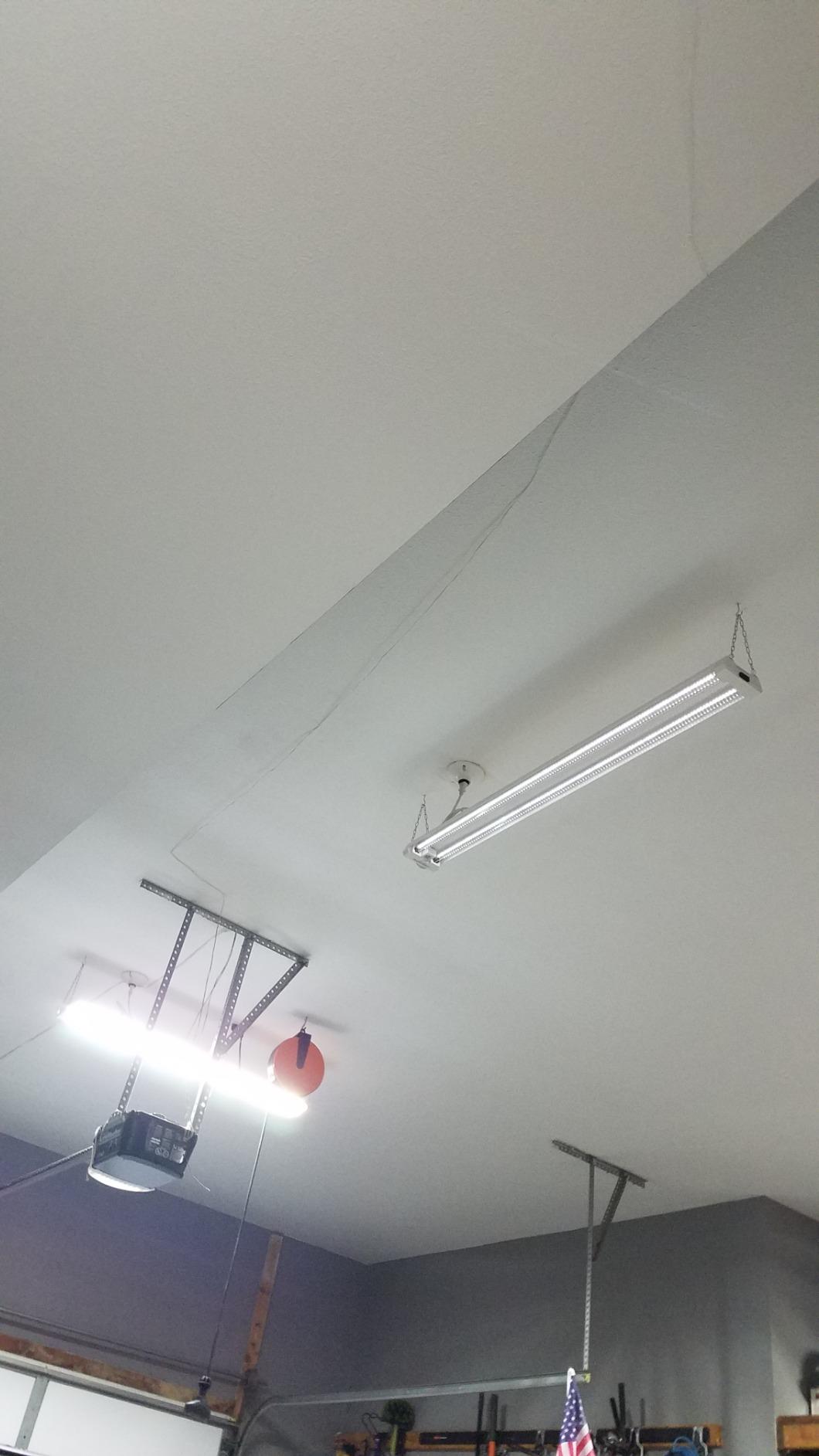 Maxxima 4 ft. LED Motion Sensor Shop Light Fixture, 5000K, 4600 Lumens customer photo 2