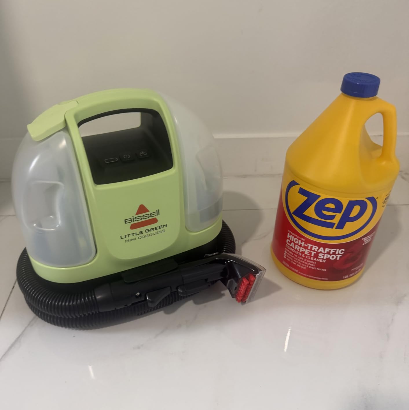 Zep High Traffic Carpet Cleaner - 1 Gallon - Penetrating Formula Removes Deep Stains. Make High-Traffic Areas Look New Again (Pack of 4) customer photo 1