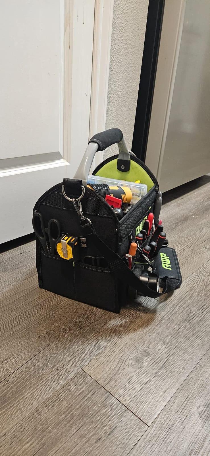 AWP Tool Bags, Premium Tool Bag, Black, Durable Tool Tote, for Professionals and Contractors customer photo 1