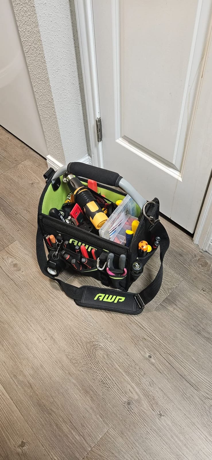 AWP Tool Bags, Premium Tool Bag, Black, Durable Tool Tote, for Professionals and Contractors customer photo 2