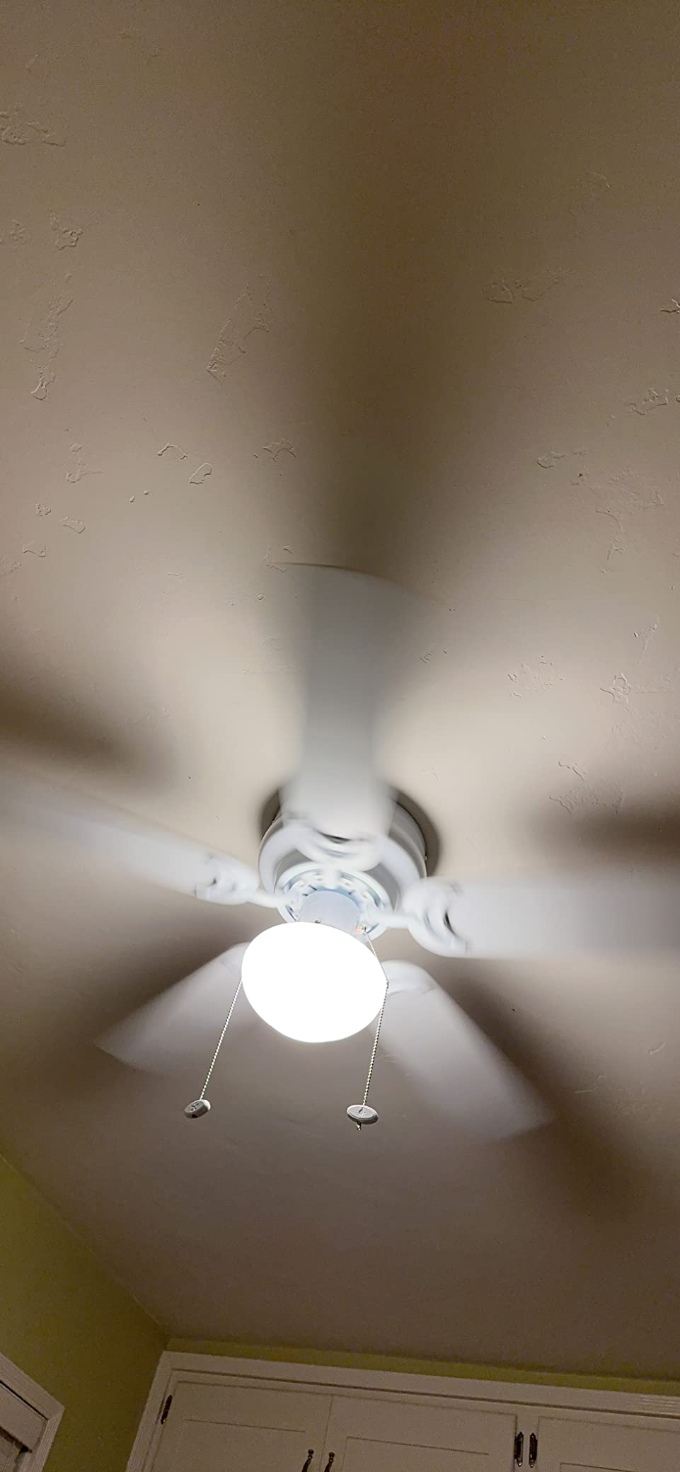 Prominence Home Alvina Traditional 42 Inch Ceiling Fan with Light, LED Flush Mount Ceiling Fan, Indoor Fan with 5 Blades, Light Cherry and Maple Brown Blade Finish Options, Bronze (50860-01) customer photo 2