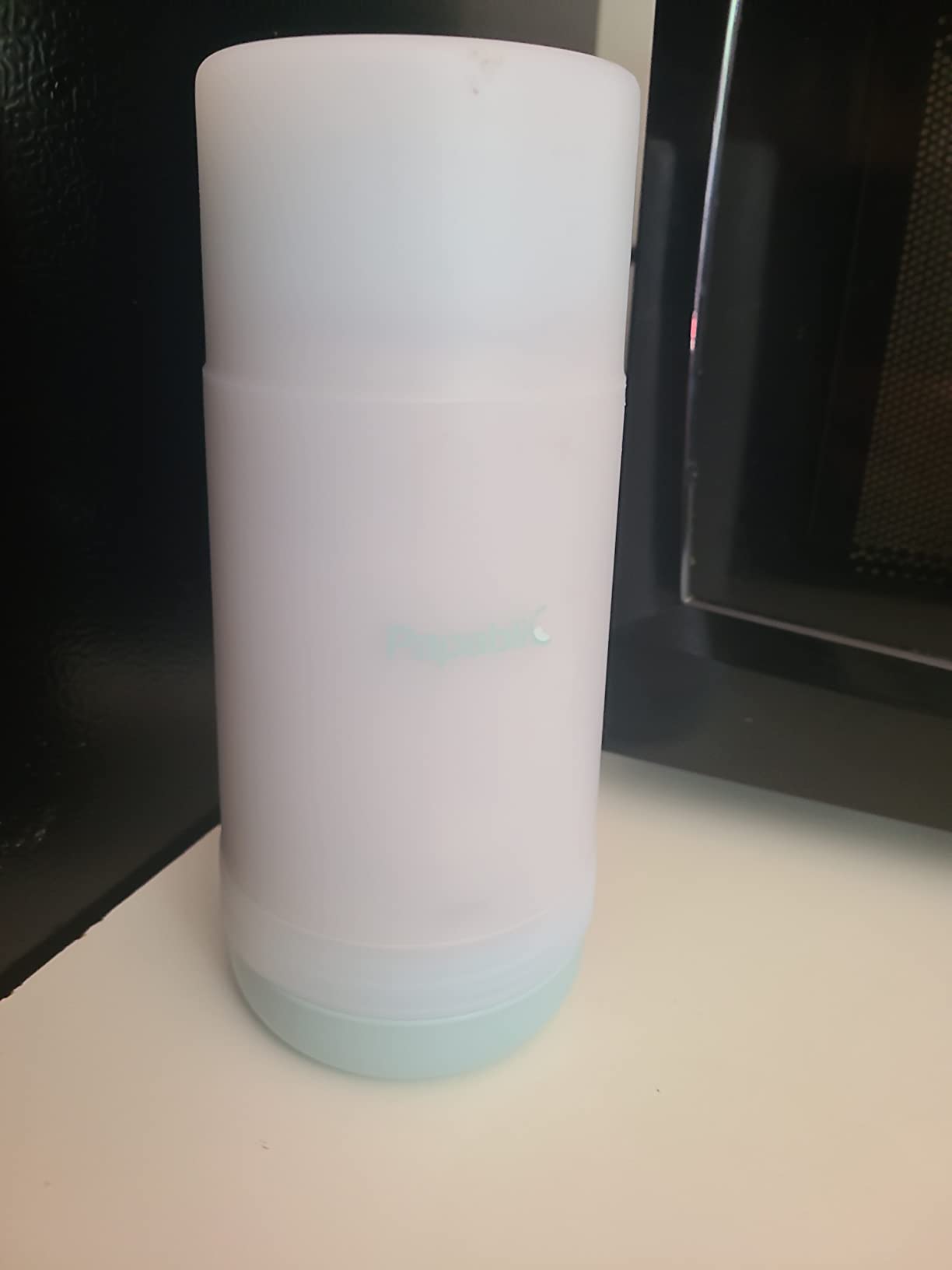 Papablic Portable Travel Baby Bottle Warmer On The Go, Fits Most Car Cup Holders, 12 OZ Stainless Steel Bottle Warmer, Leak-Proof, Safe & Easy to Clean customer photo 2