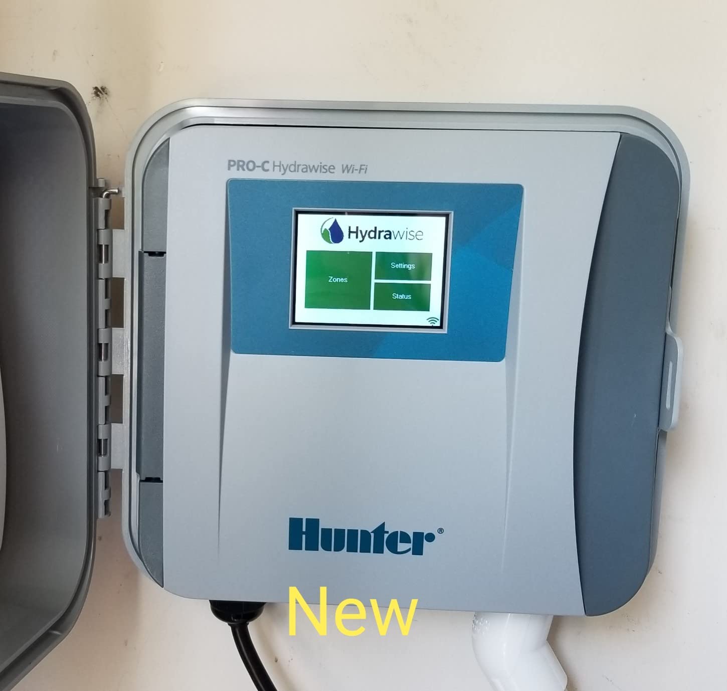 SPW Hunter Hydrawise HPC-400 4-16 Station Wi-Fi Controller Web-Based i-Phone Android App 4 Zones Expandable to 16 Zones with Optional Expansion Modules HPC400 customer photo 1