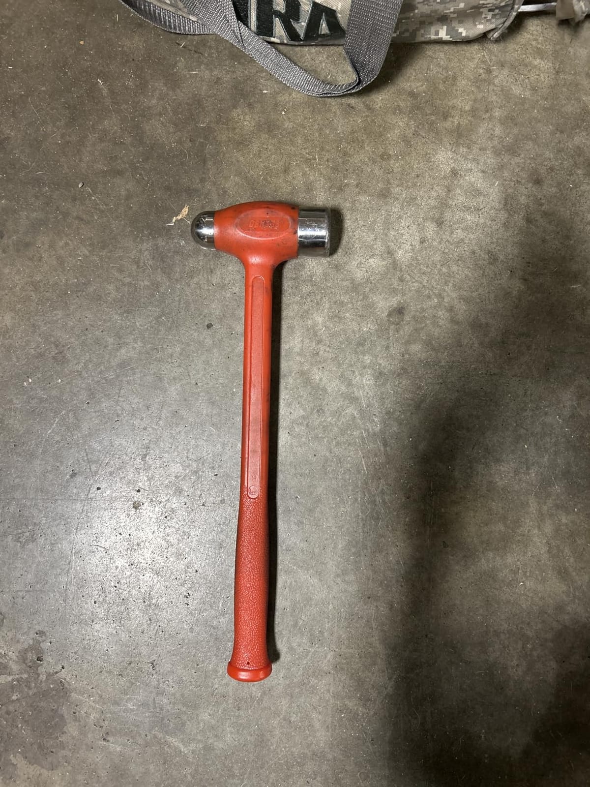 Capri Tools Dead Blow Ball Peen Hammer, 36 oz,Orange customer photo 2