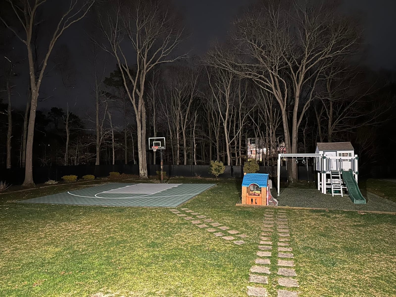Ring Floodlight Wired — Motion-activated floodlight, bright LEDs, works with Amazon Sidewalk, White customer photo 2