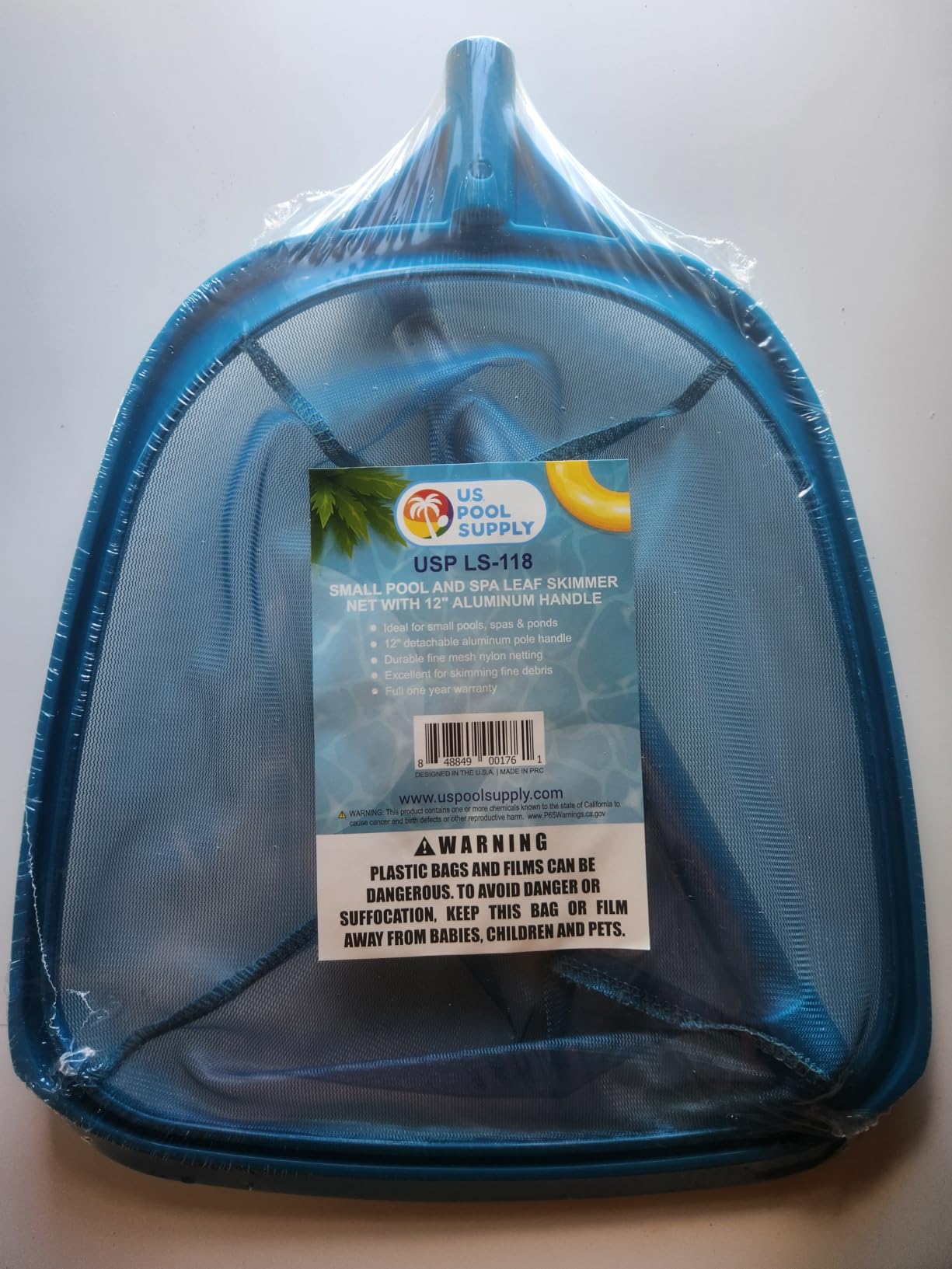 U.S. Pool Supply Professional Spa, Hot Tub, Pool Hand Leaf Skimmer Net with customer photo 2
