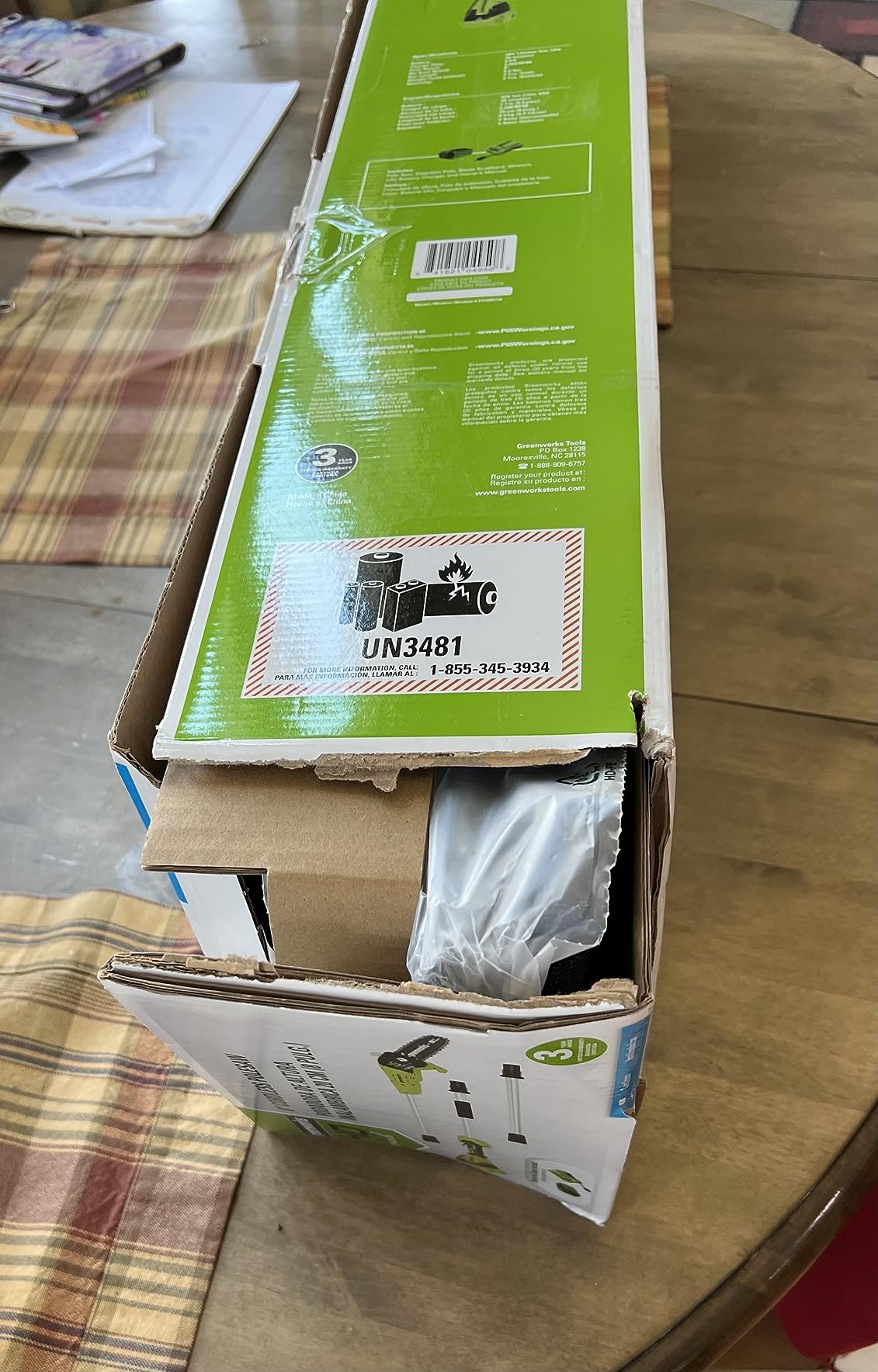 Greenworks 40V 8-Inch Cordless Polesaw, 2.0Ah Battery and Charger Included PS40B210 customer photo 1