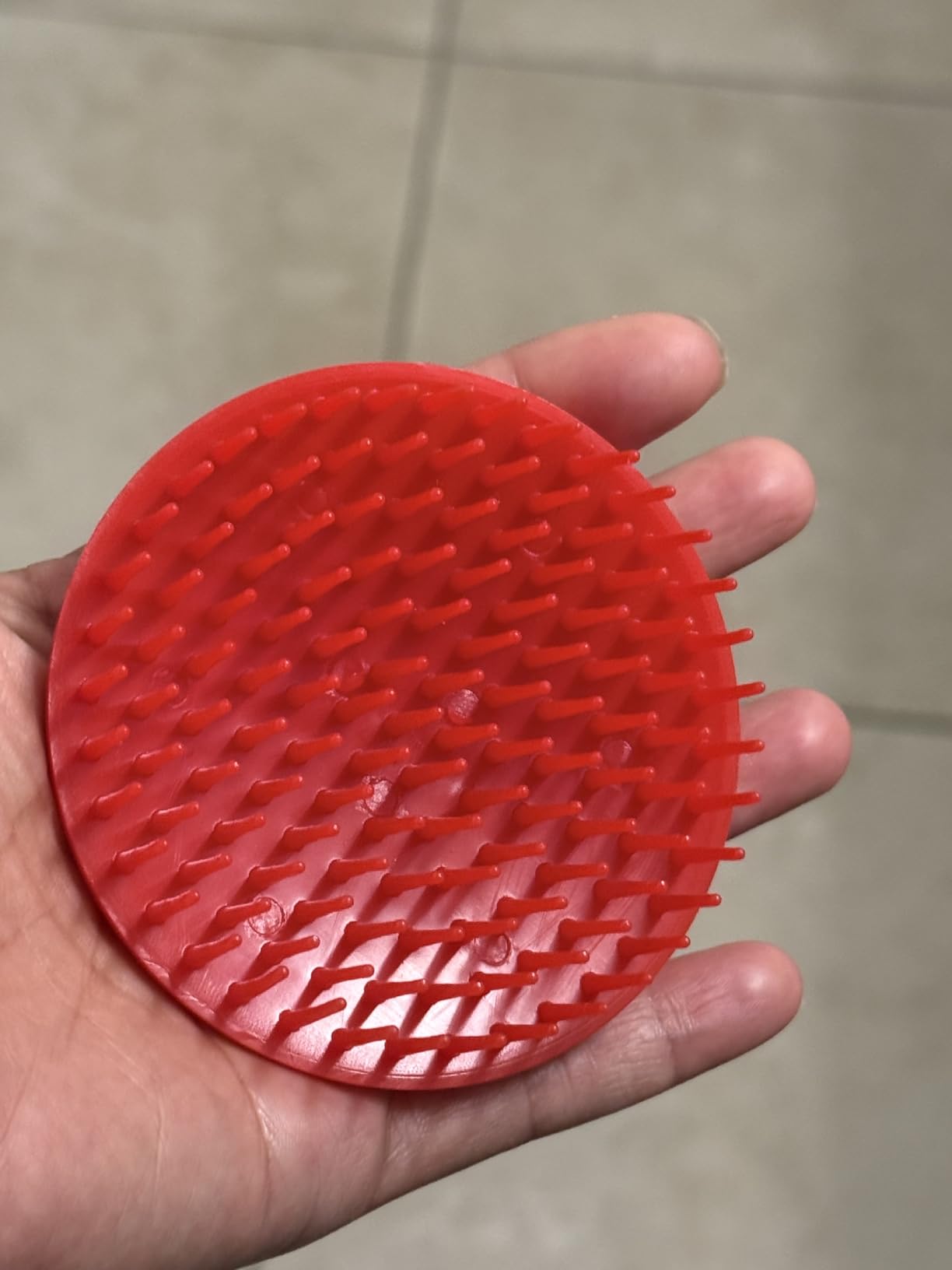 Bossman Beard & Scalp Exfoliator Massager Brush w/ Firm Bristles - (3 Inch) customer photo 1