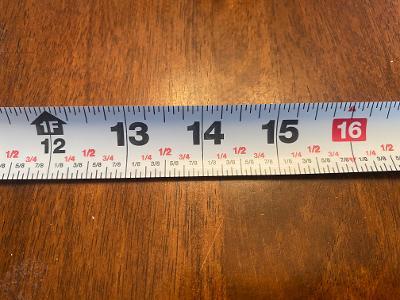CRAFTSMAN 25-Ft Tape Measure with Fraction Markings, Retractable, Self-Locking Blade (CMHT37225) customer photo 1